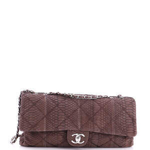 Chanel Classic Single Flap Bag Python #249204C42B